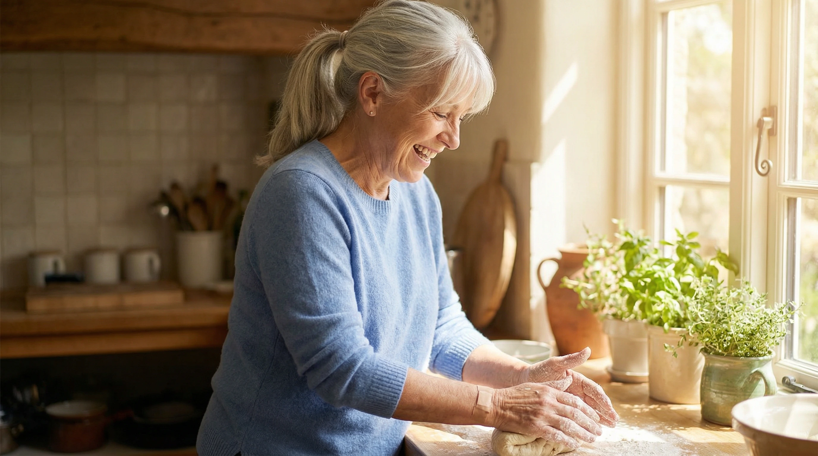 Doctor examining patient's wrist during treatment at NM Stem Cell